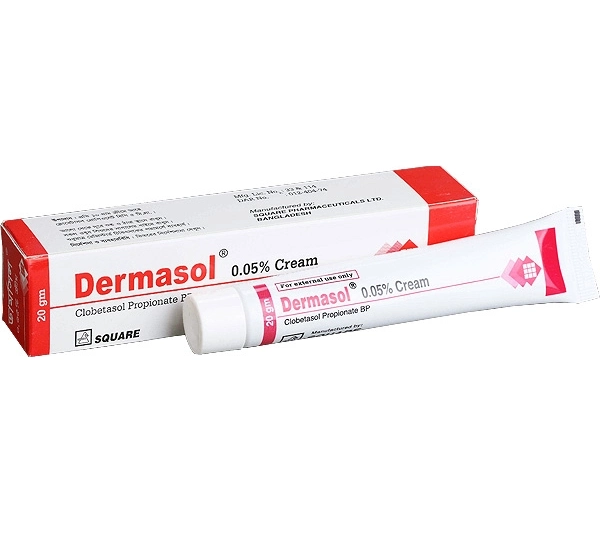 ডার্মাসোল ক্রিম (Dermasol Cream): ত্বকের লালচে ভাব ও প্রদাহের দ্রুত উপশম
