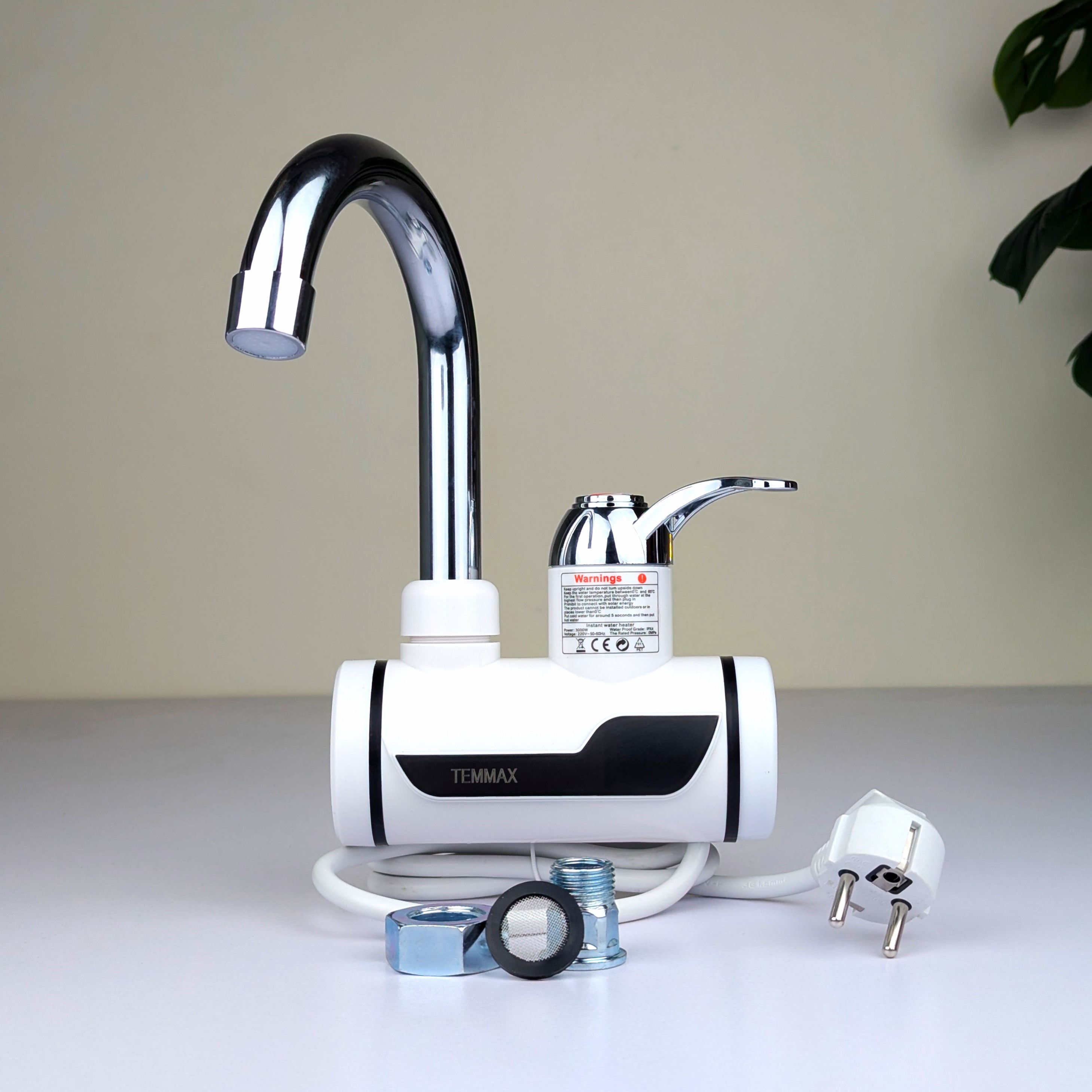Instant Electric Digital Display Hot Water Tap