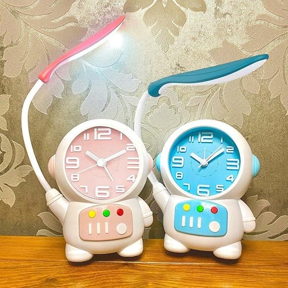 Astronaut Desk Lamp with Alarm Clock